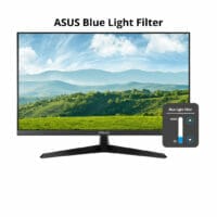asus blue light filter pc monitor 24 inc asus vy249